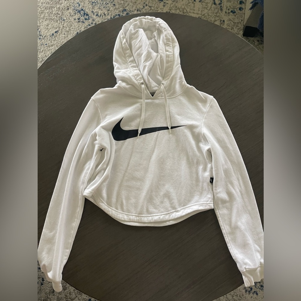 Nike white sweatshirt